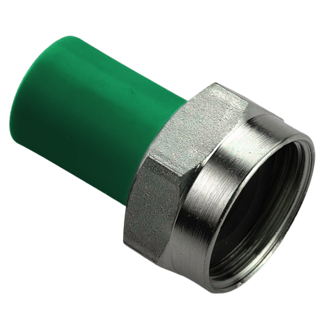 бурт с накидной гайкой d32-1 1/4″ antifire green