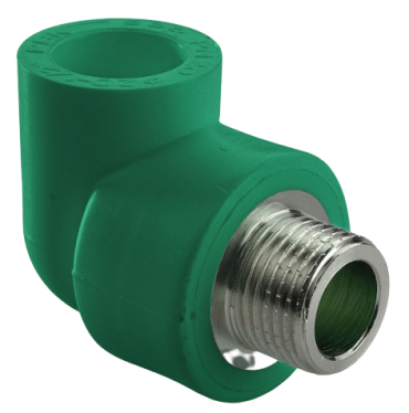 угольник комбинир. пп d32-1/2" вр antifire green